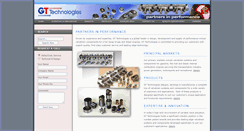 Desktop Screenshot of gttechnologies.com